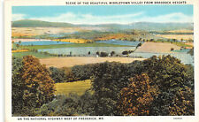 UPICK POSTCARD National Highway Scene of Beautiful Middletown Valley, Maryland picture