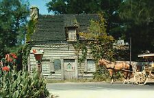 Postcard FL St Augustine Oldest Wooden Schoolhouse in US Chrome Vintage PC J1693 picture
