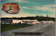 Vintage Oregon Postcard TILLAMOOK CHEESE FACTORY Creamery / Linen - 1951 Cancel picture