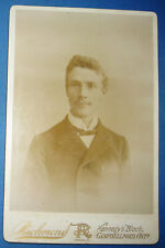 CABINET PHOTO OF HANDSOME YOUNG MAN BY RICHMOND FROM CAMPBELLFORD ONTARIO CANADA picture