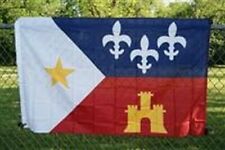 Acadiana Cajun Country Flag Large 3x5 ft Louisiana Bayou New Orleans Acadian LA picture