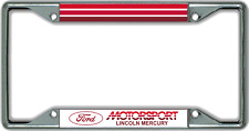 Ford Motorsport Lincoln Mercury License Plate Frame  picture