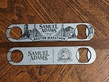 Lot of 2 : 2022 Boston Marathon / Samuel Adams Official Beer Metal Bottle Opener picture