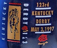 1997 Kentucky Derby 123 - May 3 - Coca-Cola Commemorative Bottle 8oz picture