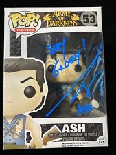 Bruce Campbell, Bill Moseley & Ted Raimi Signed Ash 53 Funko Pop - JSA AB16529 picture