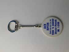 JACK RIPTON TOWN & COUNTRY CHRYSLER PLYMOUTH KEYCHAIN KEYRING CAR TRUCK DEALER picture