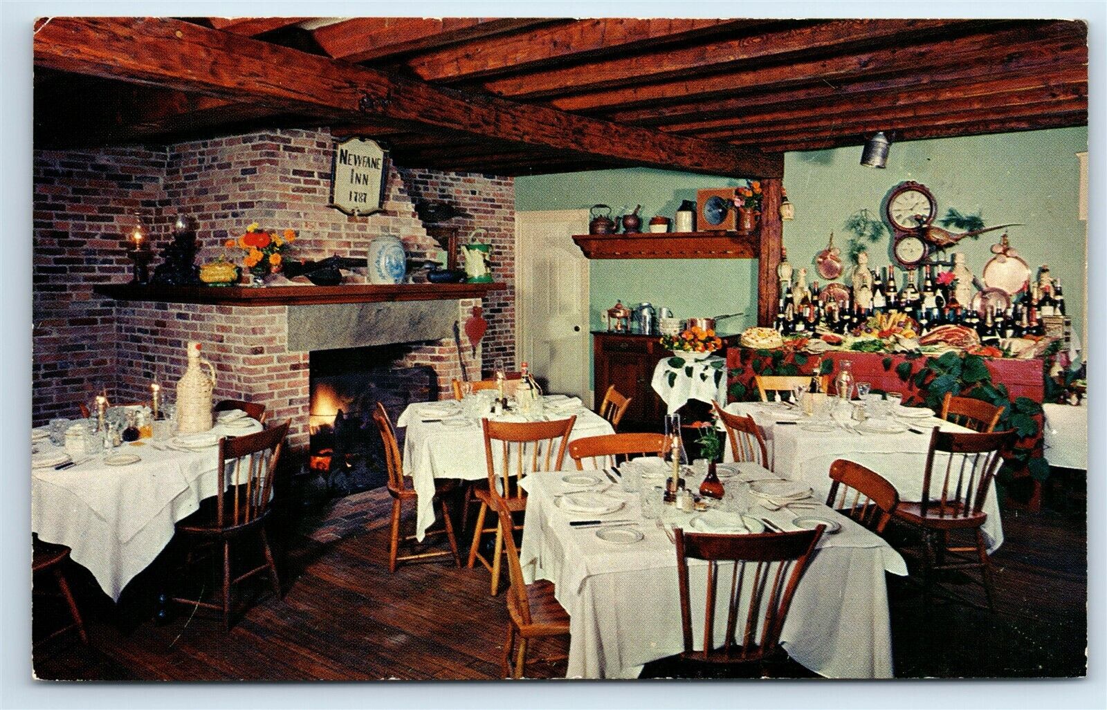 Postcard Newfane Inn, Newfane, Vermont I196