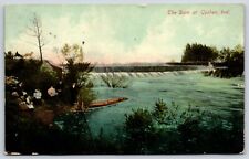 Postcard The Dam Of Goshen Indiana Posted picture