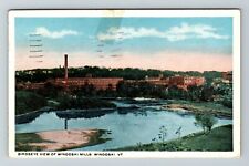 Winooski VT-Vermont, Birds Eye View Of Winooski Mills Vintage Postcard picture