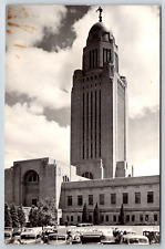 RPPC c1940s Capitol Lincoln Nebraska Vintage Postcard picture
