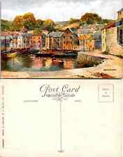Vintage Postcard - Harbour, Mevagissey, Cornwall - Henry John Sylvester Stannard picture