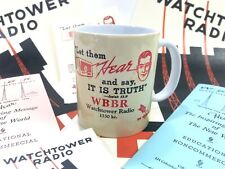 Watchtower WBBR Radio Station Coffee Mug Cup IBSA Jehovah picture