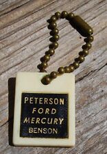 Vintage Benson Ford Mercury Dealership Easley SC. Advertising Keychain picture
