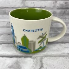 Starbucks CHARLOTTE You Are Here Coffee Mug Collection City Collector 14oz 2016 picture