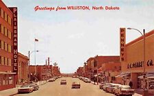 Main Street Penneys Department Store Williston North Dakota postcard picture