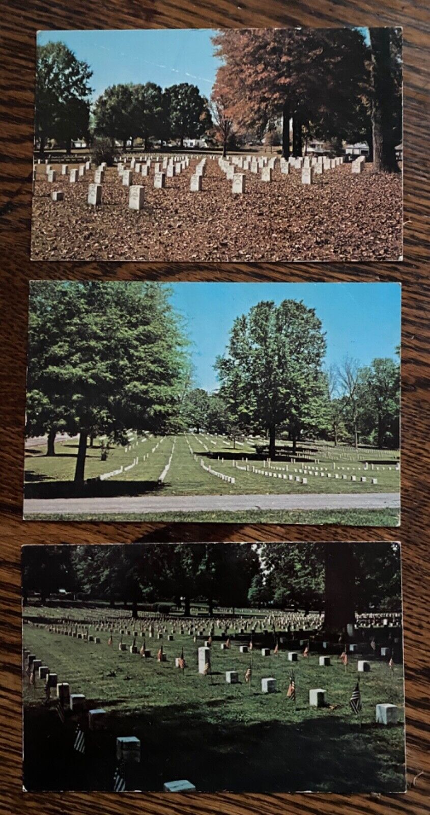 Mississippi Corinth National Cemetery Postcards Lot 3