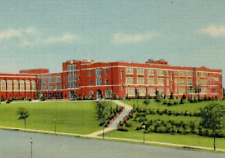 Vintage Linen Postcard New Eastern High School Building Grounds Baltimore MD picture