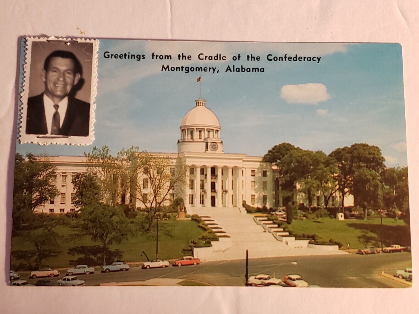 State Capital Montgomery Alabama Postcard #128
