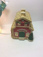 Christmas Village lighted Porcelain House Schoolhouse picture