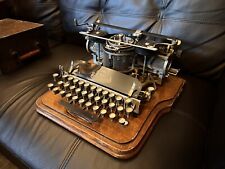 Antique 1904 HAMMOND MULTIPLEX Typewriter and Wooden Case picture