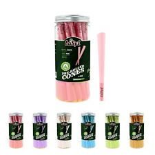 LaSyL Cones | Pre Rolled Cones (Pink) | 50 Pack King Size | Rolling Paper with picture