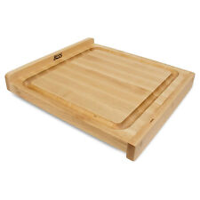 John Boos Maple Wood Edge Grain Reversible Cutting Board, 17.75 x 17.25 x 1.25