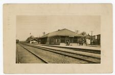 RPPC NY Silver Springs Railroad Depot Station Wyoming County picture