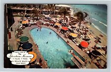 Miami Beach FL-Florida, The Shoreham Norman Hotels & Villas, Chrome Postcard picture