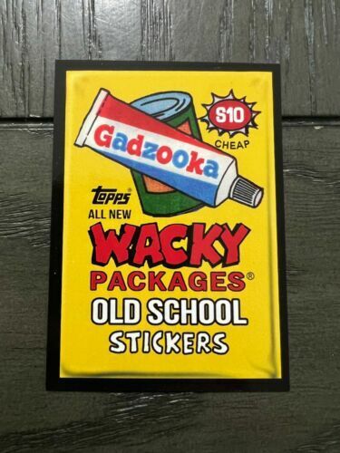 2022 Topps Wacky Packages Old School Series 10 S10 Base AND Parallels *YOU PICK*