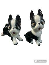 Vintage Boston Terrier Salt And Pepper Shakers picture