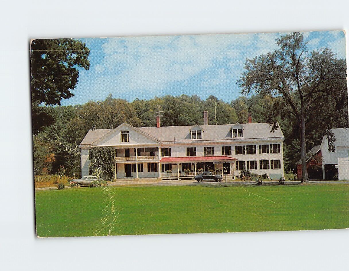 Postcard Windham County Hotel & Jail Newfane Vermont USA