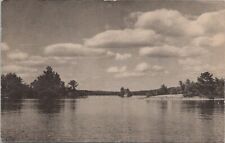 Photo PC ** North Windham Maine Middle Bay & Islands Sebago Lake 1946 picture