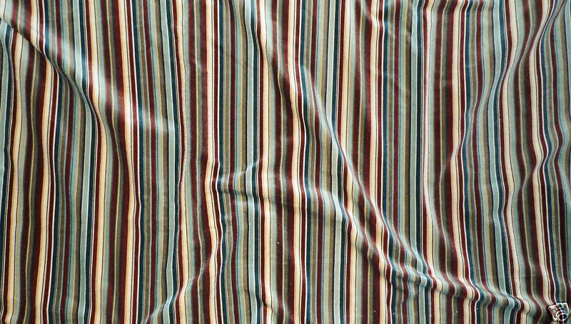 GP&J BAKER Atlantic Velvet Stripe Cotton England New 