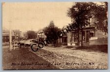 Main Street Looking East At Waterville NY In Oneida County New York J267 picture