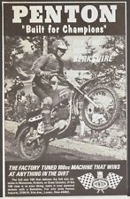 1973 Penton 100cc Berkshire Motorcycle Print Ad picture
