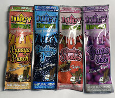 4ct Juicy Jay’s Flavored Herbal Terp Enhanced Wraps Variety Sampler 2ct 8 Wraps picture