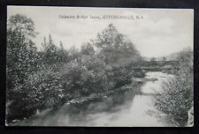 Jeffersonville, NY, Delaware Bridge Scene, pm 1909 picture