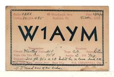 1930 QSL – W1AYM – P.A. Channell – Rutland, Vermont picture