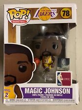 Funko POP NBA #78 Los Angeles Lakers Magic Johnson Legends Figure DAMAGED BOX picture