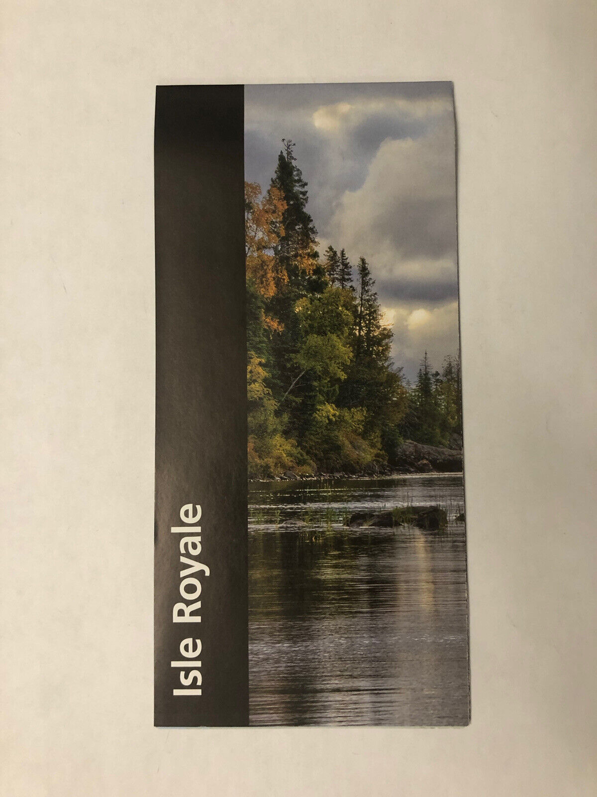 Isle Royale National Park Unigrid Brochure Map NPS Newest Version Michigan NEW