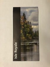 Isle Royale National Park Unigrid Brochure Map NPS Newest Version Michigan NEW picture