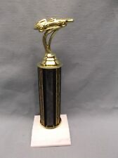 pinewood derby car cubscout trophy grey column white base picture