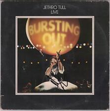 Martin Barre Jethro Tull Autographed Bursting Out Album JSA picture