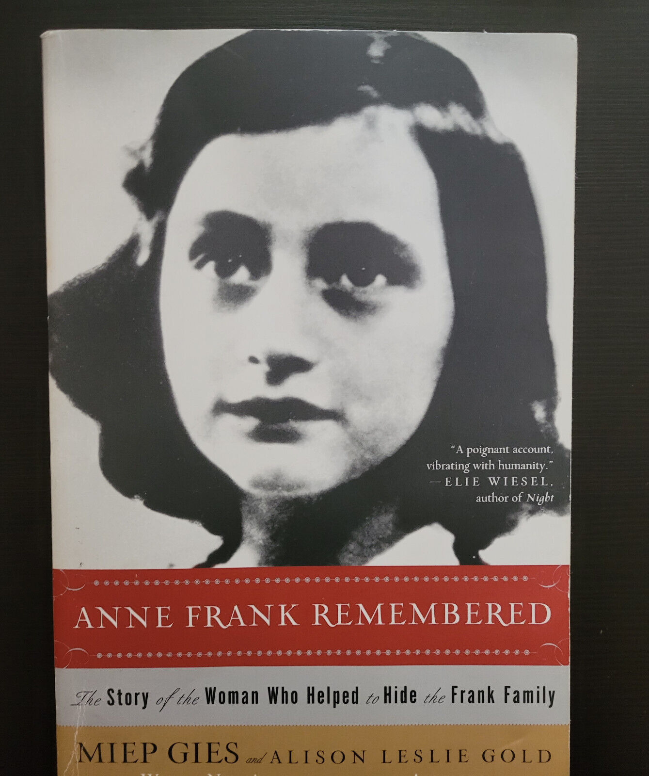 MIEP GIES SIGNED BOOK  Anne Frank Remembered SOFTBACK SCARCE AMSTERDAM