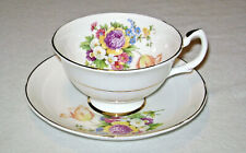 Vintage Royal Grafton England Fine Bone China Decorative Cup & Saucer picture