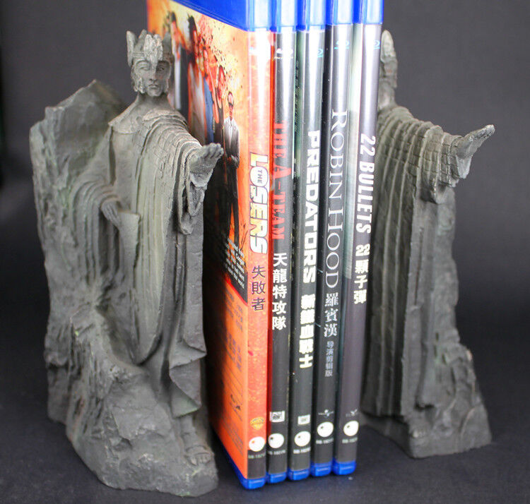 The Lord of the Rings Hobbit LOTR The Gates of Gondor Argonath Statue Bookends
