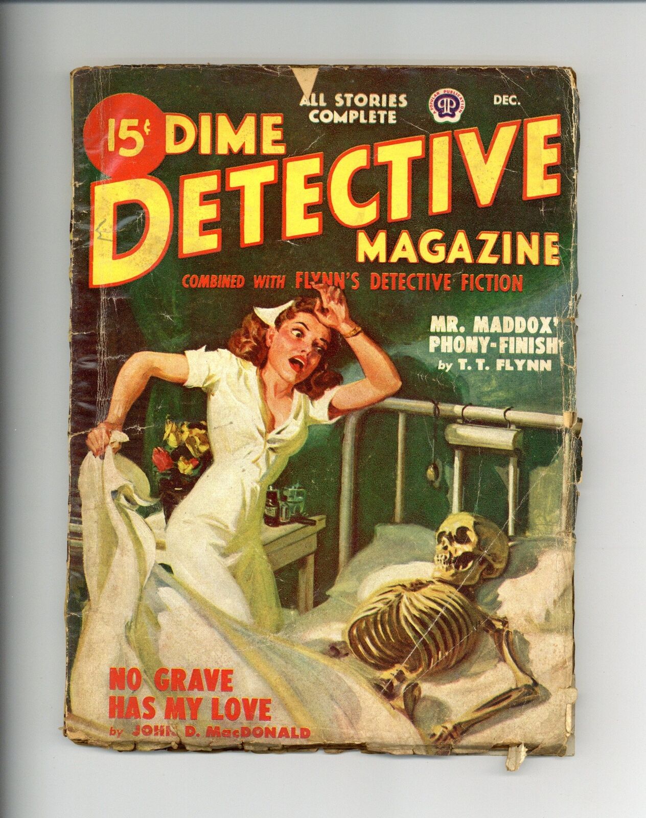 Dime Detective Magazine Pulp Dec 1948 Vol. 58 #4 GD