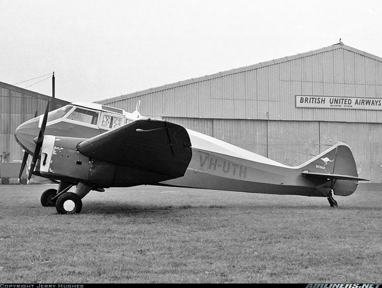 General Aircraft Monospar ST-12 Airplane Desk Wood Model Small New