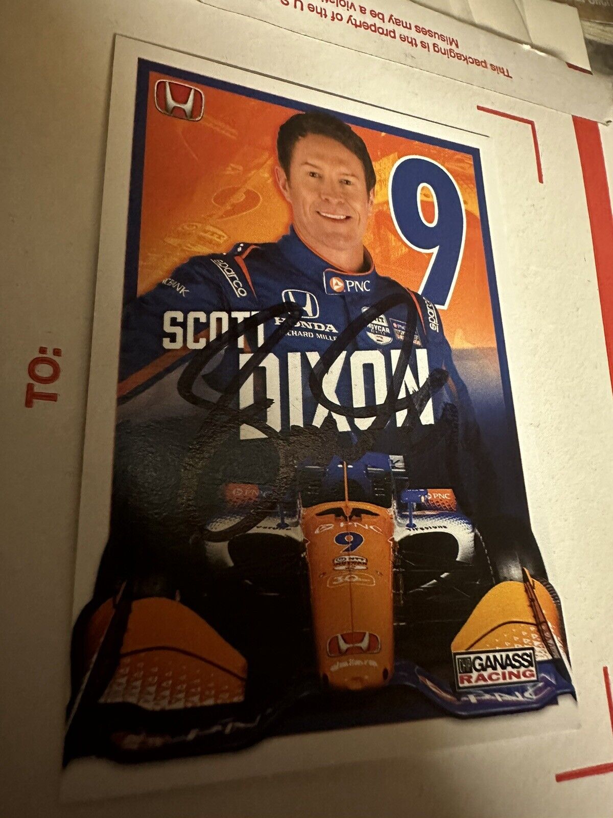 Scott Dixon Signed Indianapolis 500 Trading Card Indy Car 2023 Promo Hero