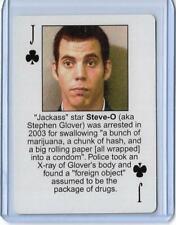 2003 STARZ BEHIND BARZ STEVE-O GLOVER PLAYING CARD ~ MUG SHOT ~ JACKASS ~ QTY picture
